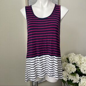 Cupio Women’s Tunic Tank Top Size L